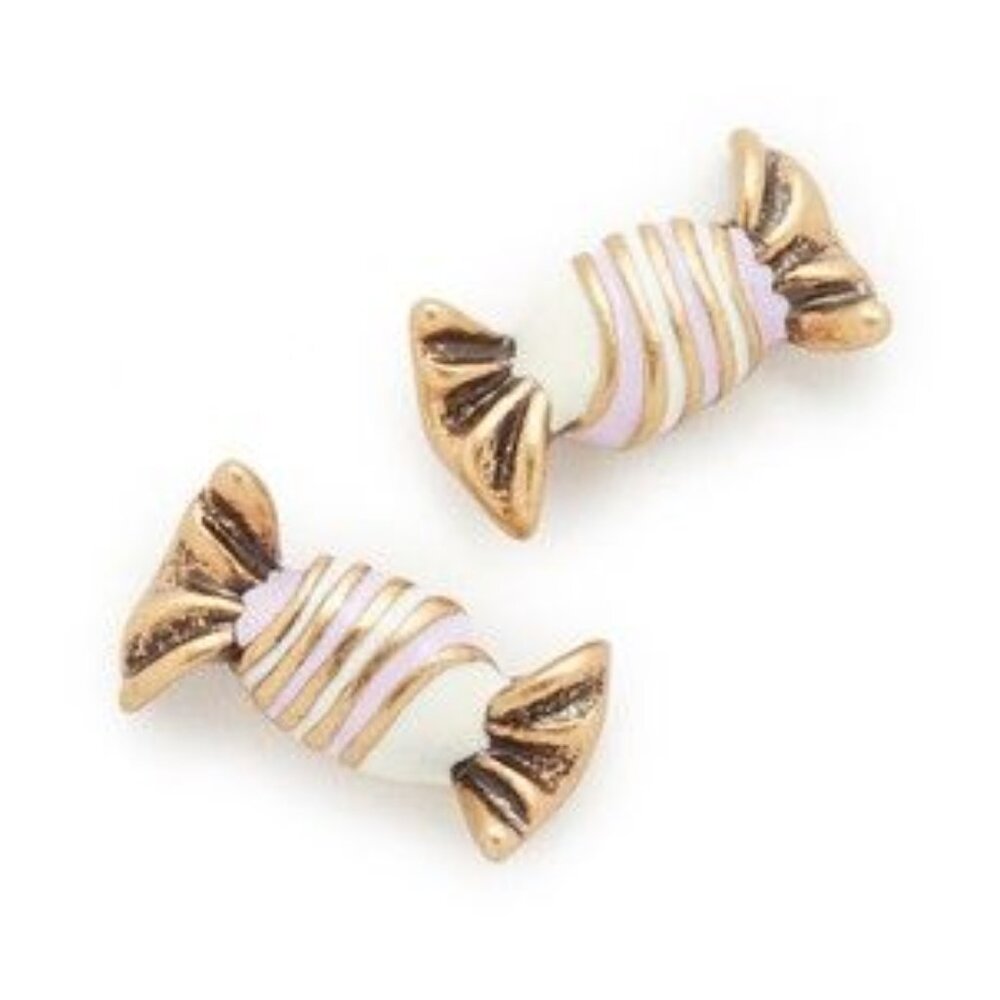 NWT Marc Jacobs Striped Candy Stud Earrings